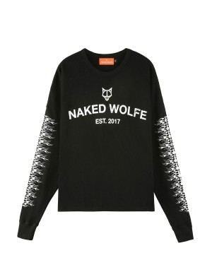 Felpe Naked Wolfe Thermal Uomo Nere | UUO8249KD