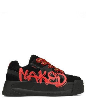 Sneakers Naked Wolfe Ciabatte Uomo Rosse | WYK7563VG