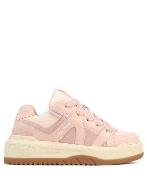 Sneakers Naked Wolfe Skating Scamosciate Donna Rosa | MNJ7283WB