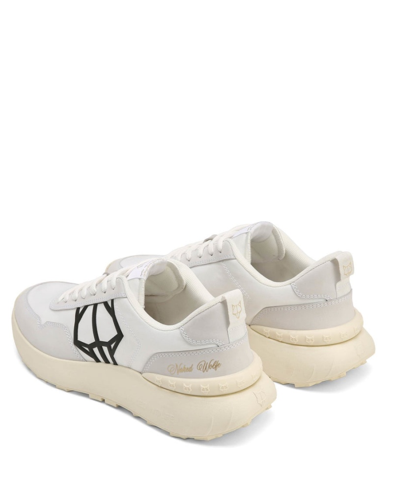 Sneakers Naked Wolfe Doubt Nylon Uomo Bianche | WQA7113NF