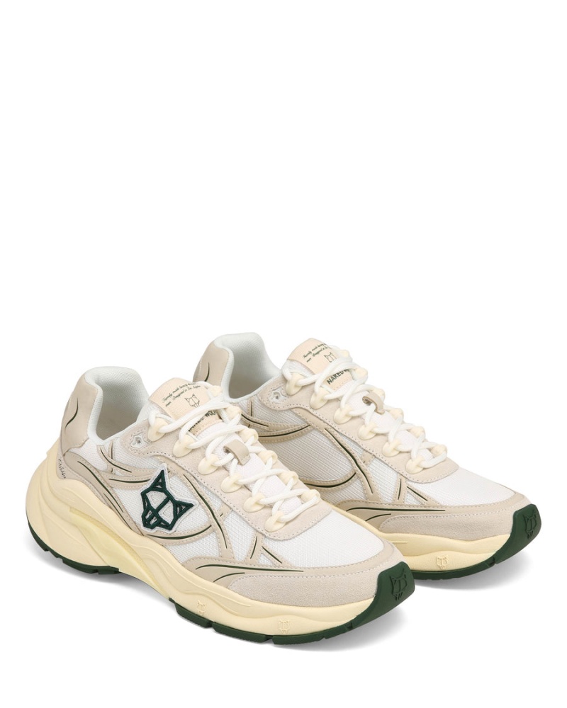 Sneakers Naked Wolfe Fever Mesh Uomo Bianche | KJR9881WN