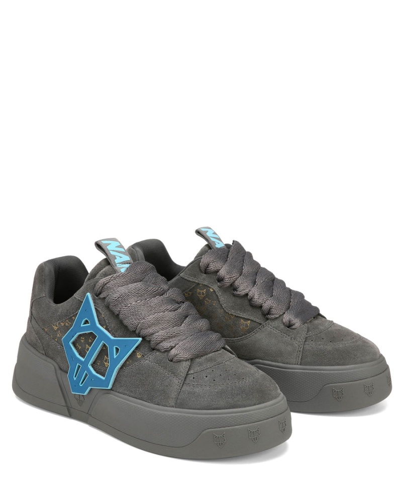 Sneakers Naked Wolfe Kosa Uomo Grigie | FYG5769QX