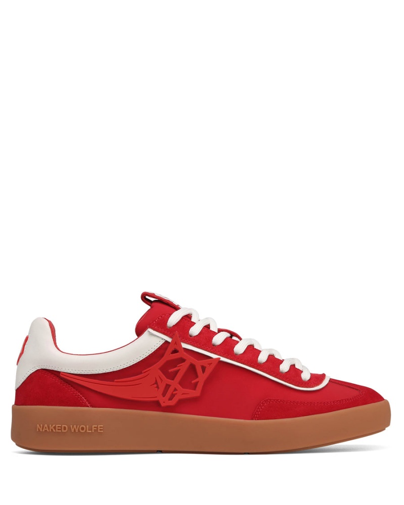 Sneakers Naked Wolfe Palm Nylon Uomo Rosse | WAG7213XV