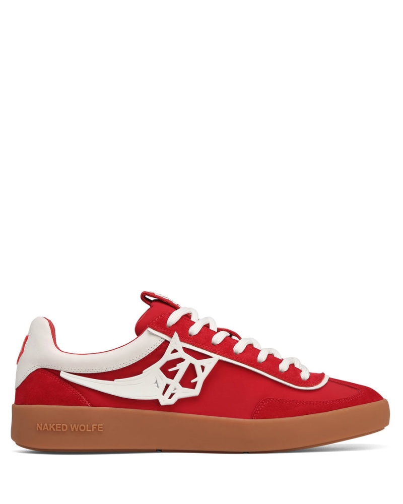 Sneakers Naked Wolfe Palm Nylon Uomo Rosse | WAG7213XV