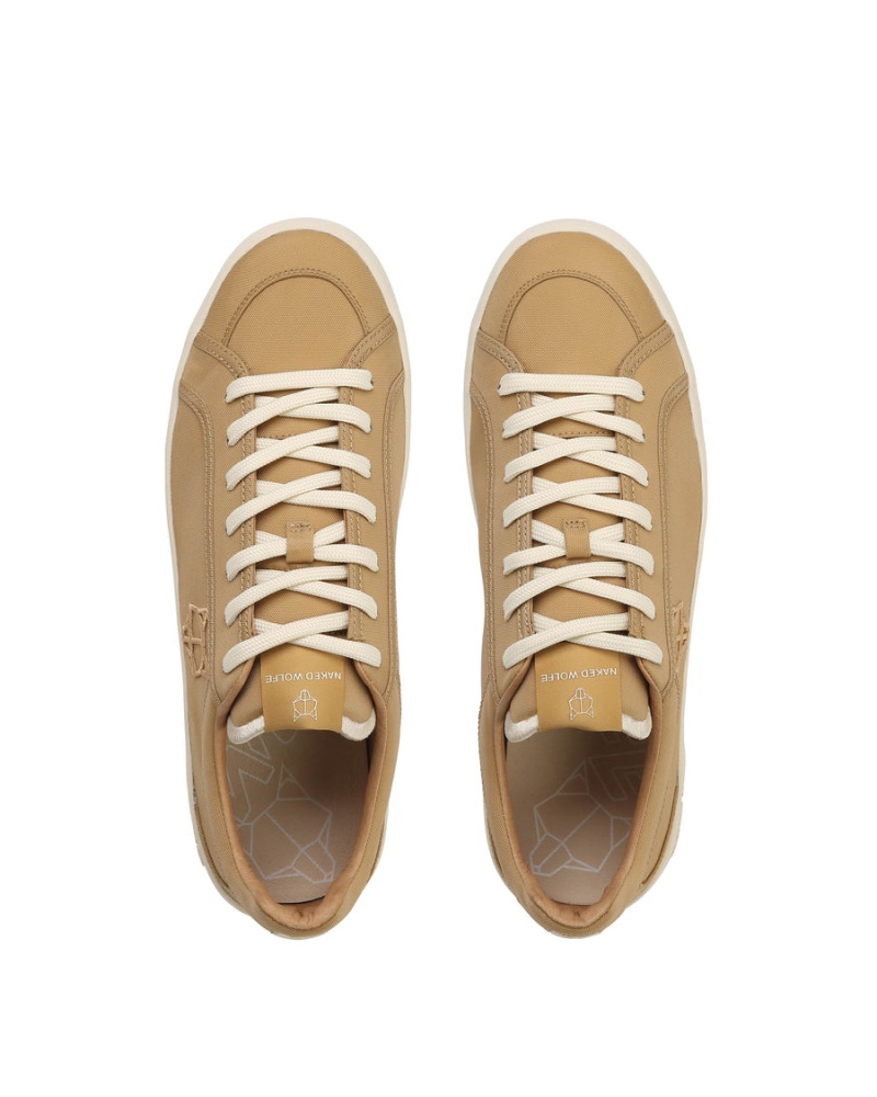 Sneakers Naked Wolfe Portofino Nylon Uomo Khaki | WLY7758PT