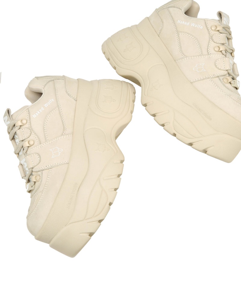 Sneakers Naked Wolfe Sinner Donna Bianche | KNT6372DZ