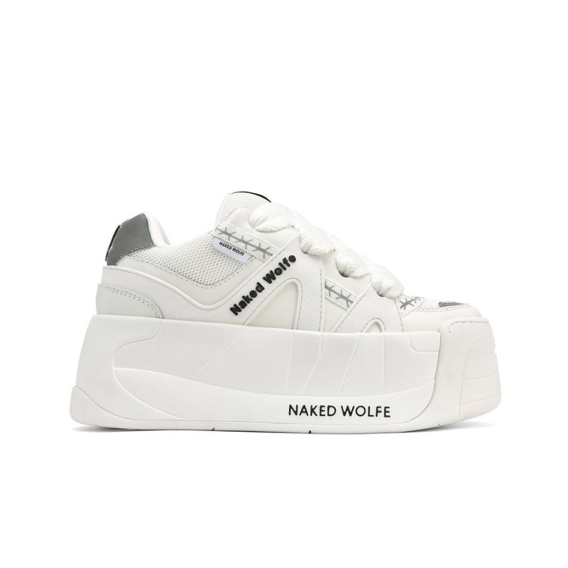 Sneakers Naked Wolfe Slider Donna Bianche | WJB6036XS