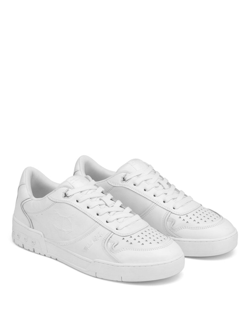 Sneakers Naked Wolfe Transmission Pelle Uomo Bianche | WVL2310ZD