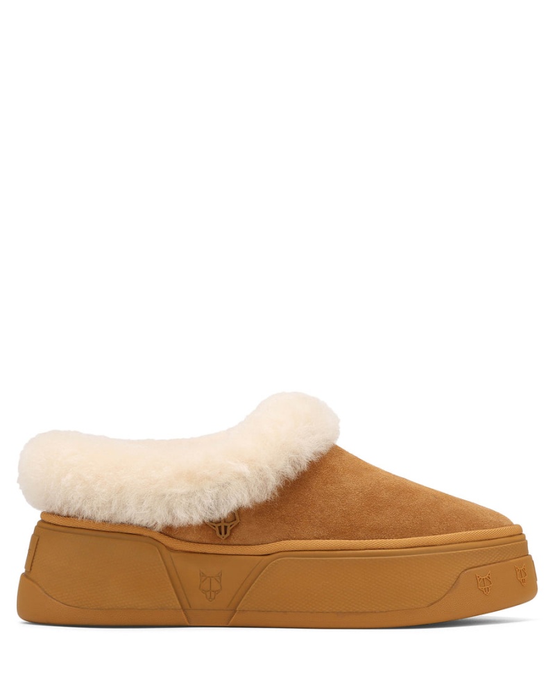 Stivali Naked Wolfe K-02 Shearling Uomo Marroni | UPL1550OR